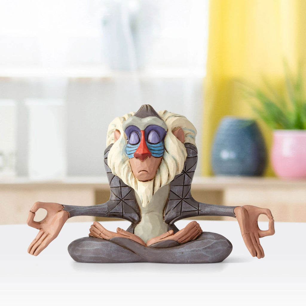 Jim Shore Rafiki mini figurine three-quarter view