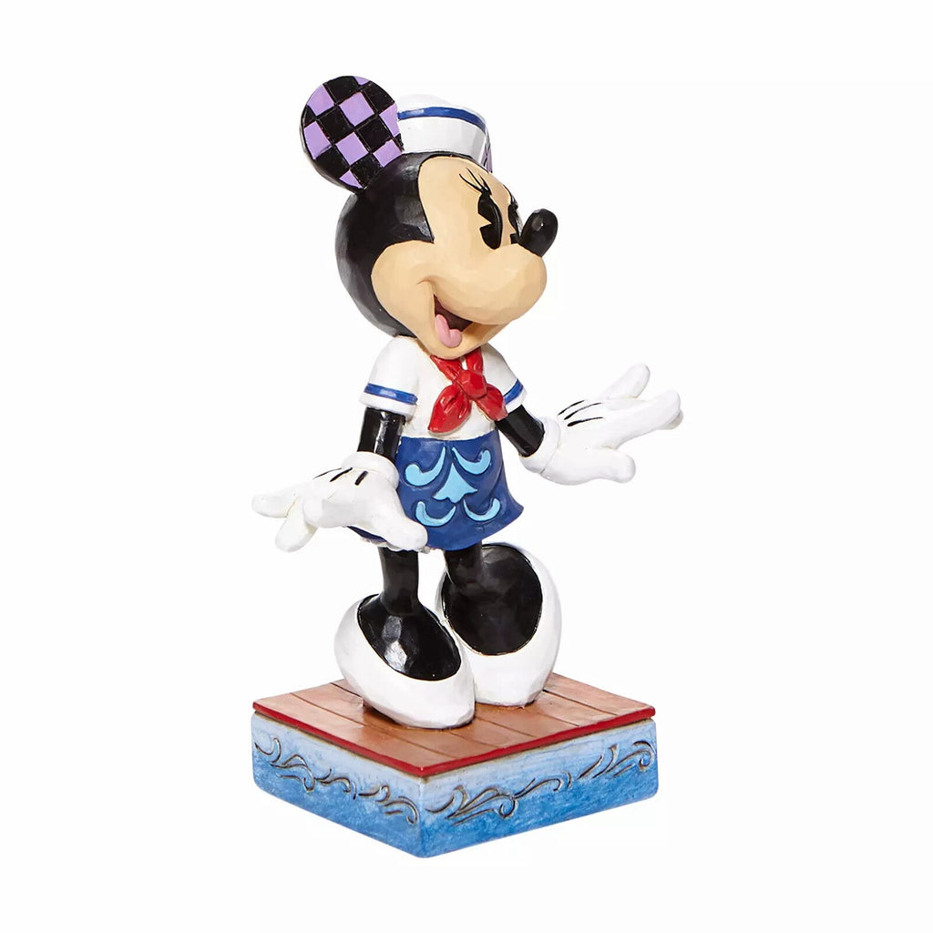 Jim Shore Disney Traditions Sassy Sailor Minnie Mouse figurine rear view