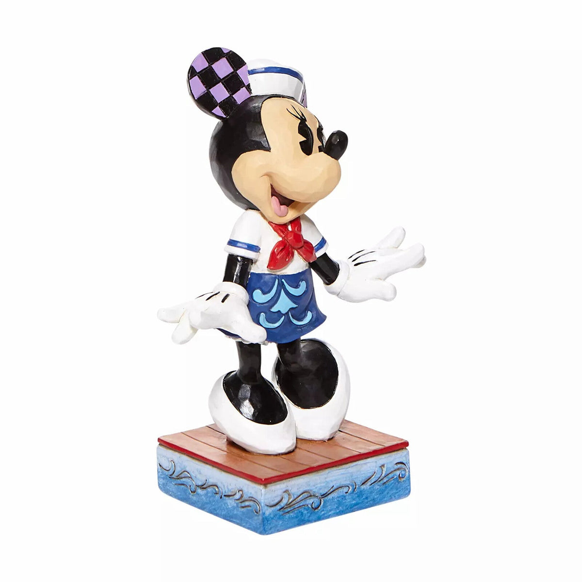 Jim Shore Disney Traditions Sassy Sailor Minnie Mouse figurine rear view