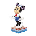 Jim Shore Disney Traditions Sassy Sailor Minnie Mouse figurine front view