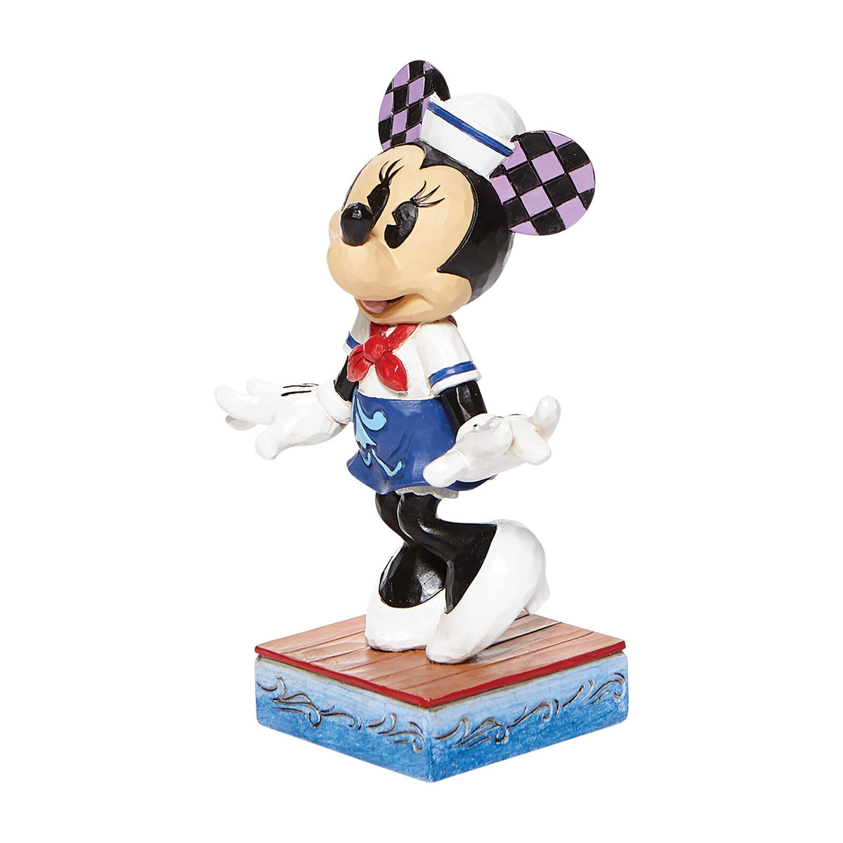 Jim Shore Disney Traditions Sassy Sailor Minnie Mouse figurine front view