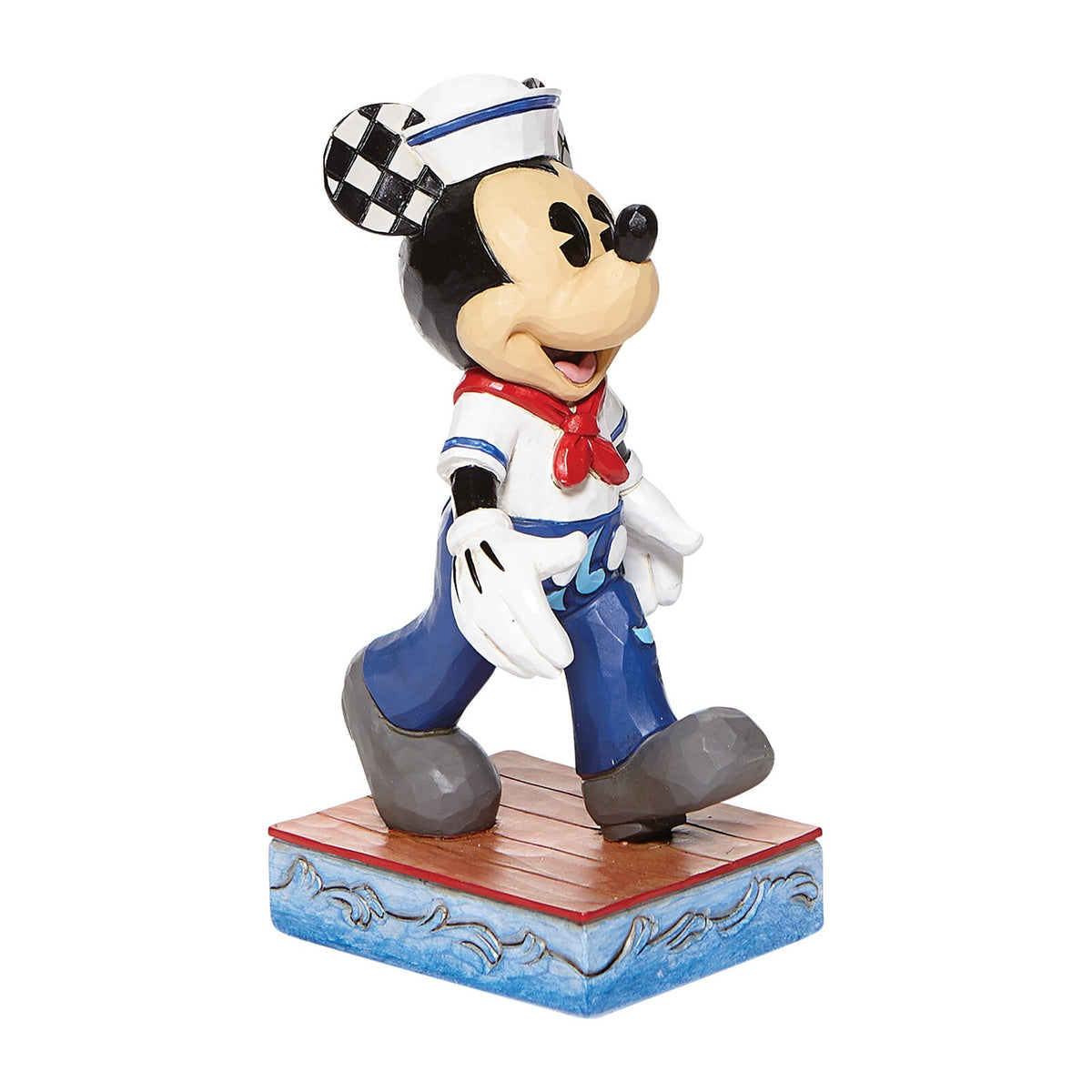 Jim Shore Disney Traditions Snazzy Sailor Mickey Mouse figurine rear view