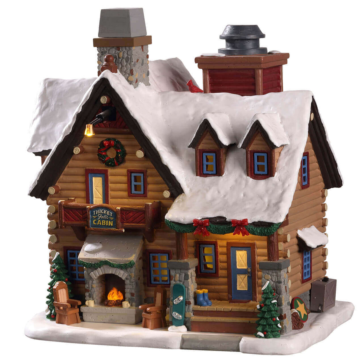 Lemax Thicket Falls Cabin, SKU 05698