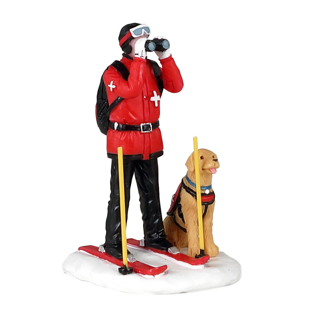 Lemax Ski Patrol village accessory