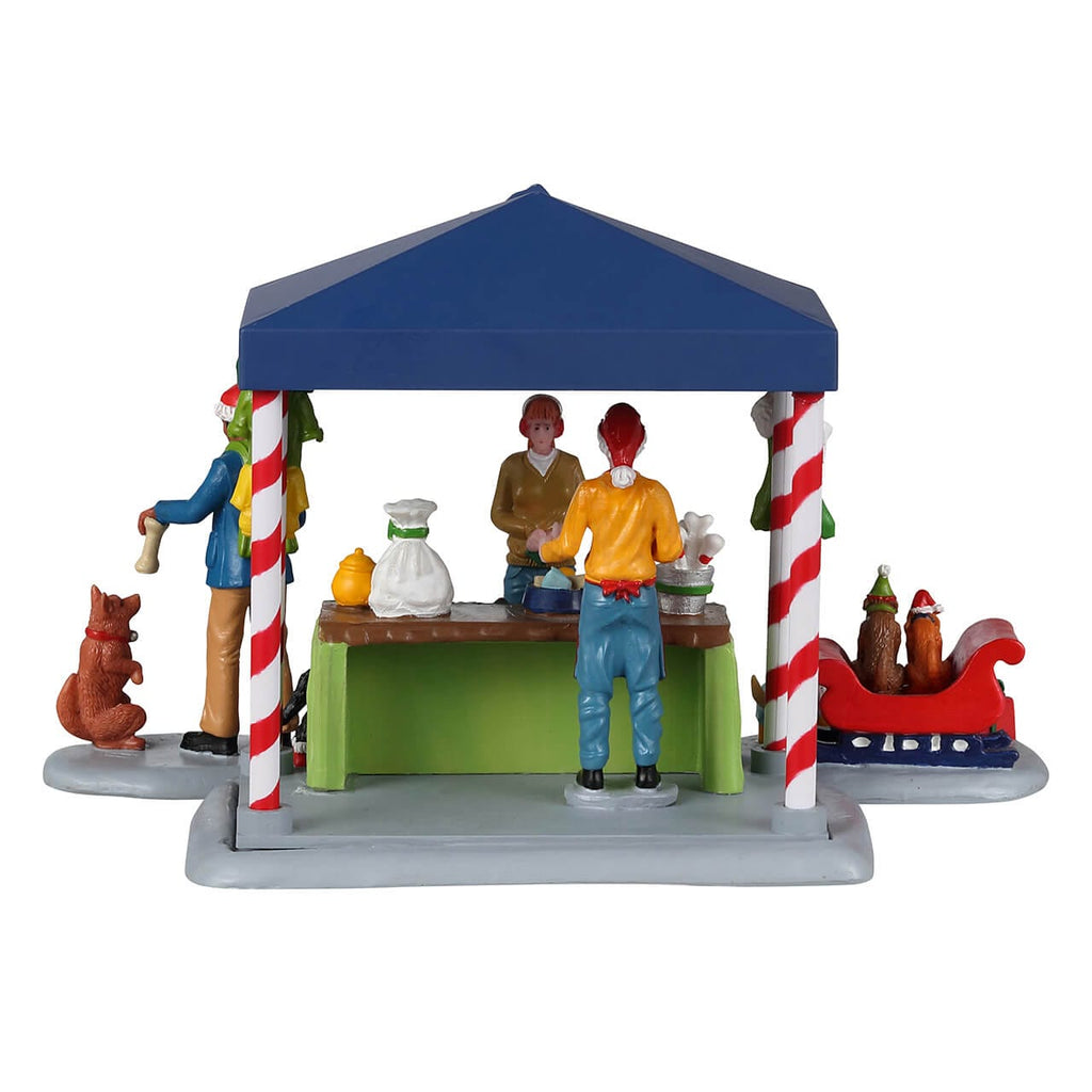 Lemax Santa Claws & Paws front view – SKU 23606