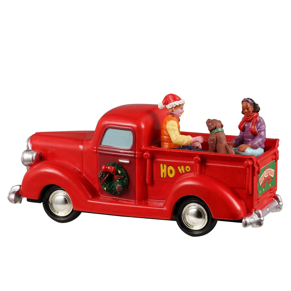 Lemax Jolly Joyride Carols three-quarter view – SKU 24013