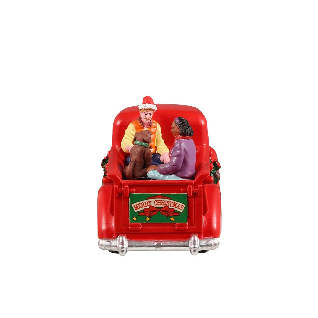 Lemax Jolly Joyride Carols rear view – SKU 24013
