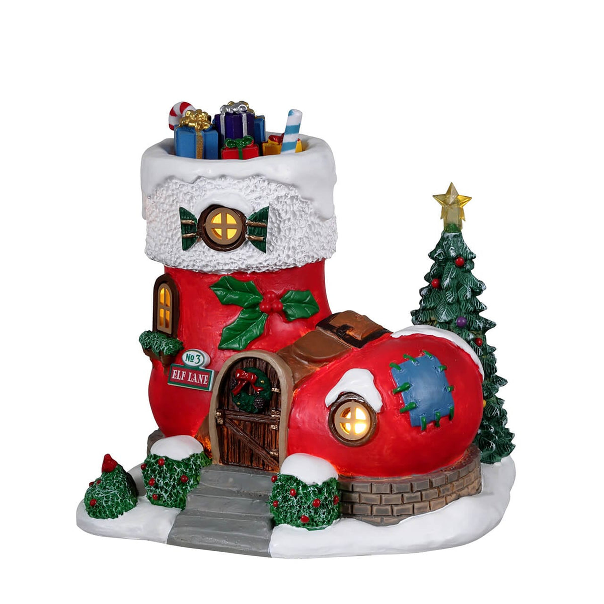 NO.3 Elf Lane by Lemax – front view