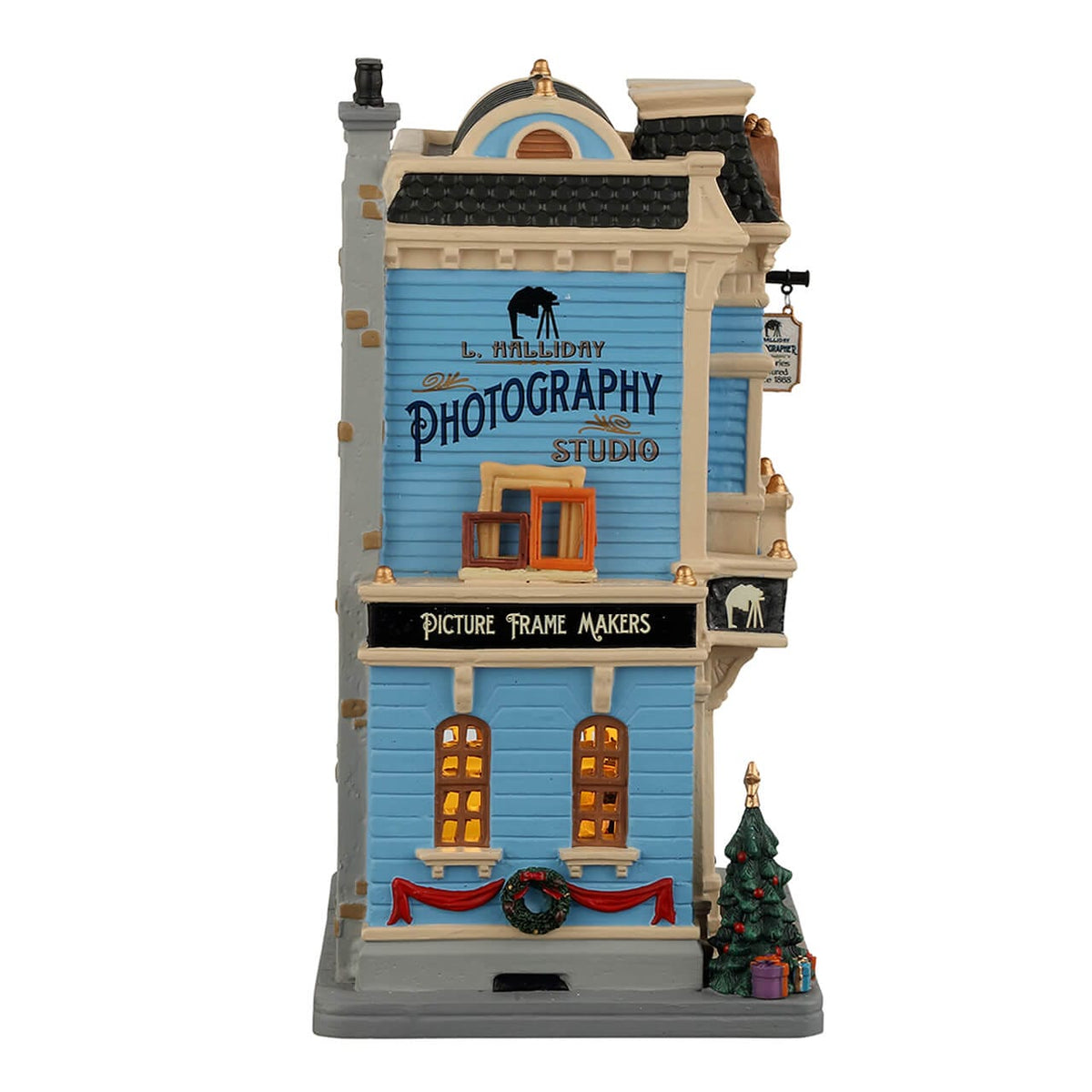L. Halliday Photography Studio by Lemax – side view