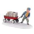 Lemax Morning News village figurine