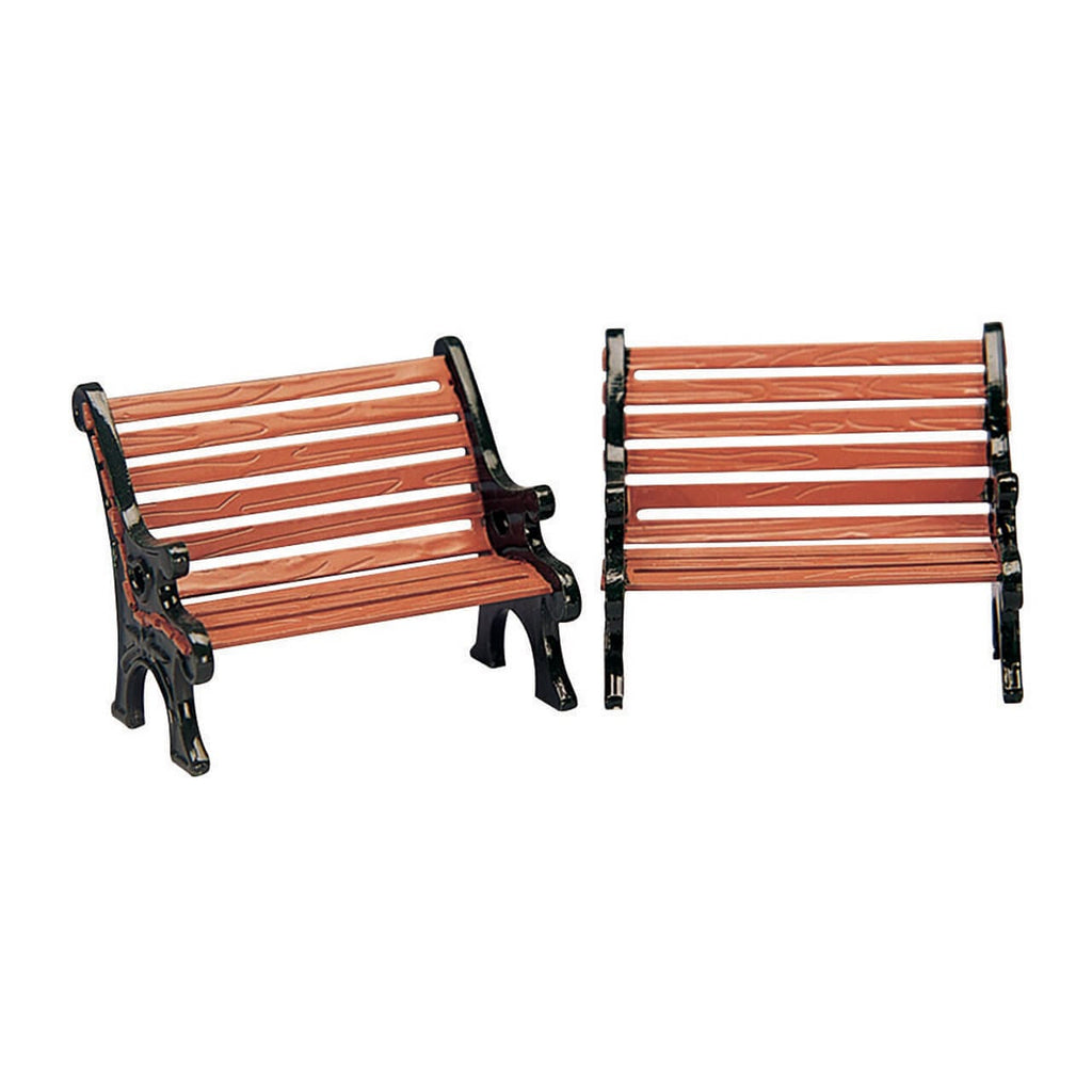 Lemax Park Bench, Set of 2 village accessory