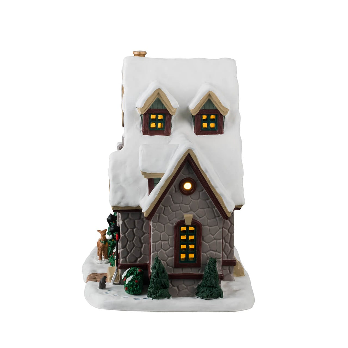 White Christmas by Lemax – rear view