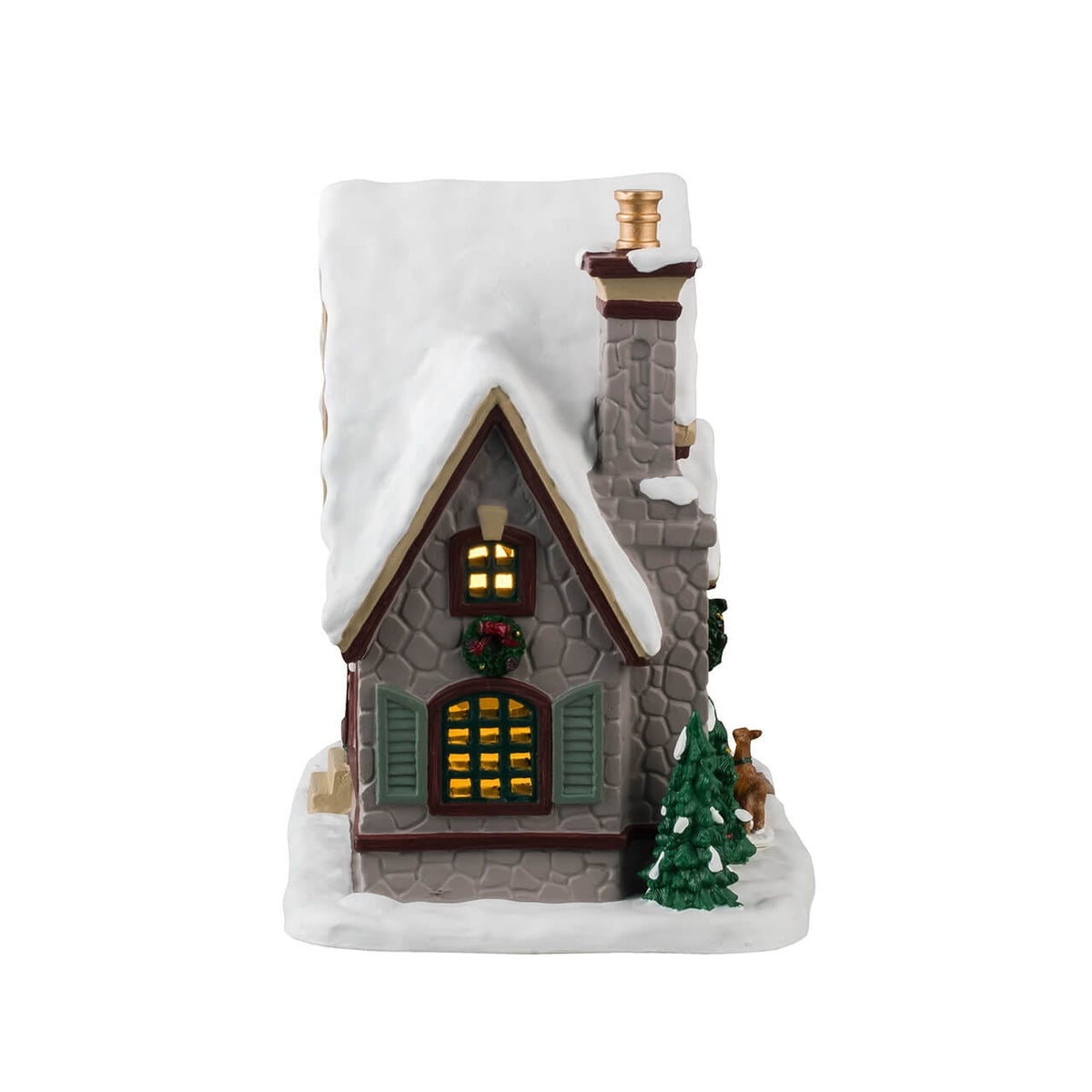 White Christmas by Lemax – side view