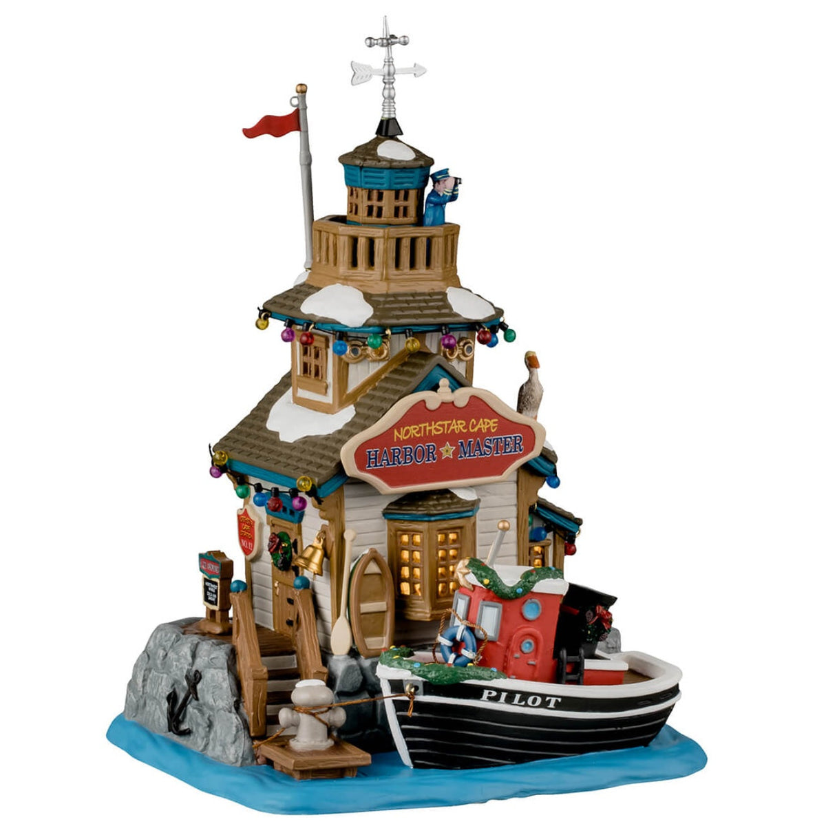 Lemax Northstar Cape Harbor Master House SKU 45236