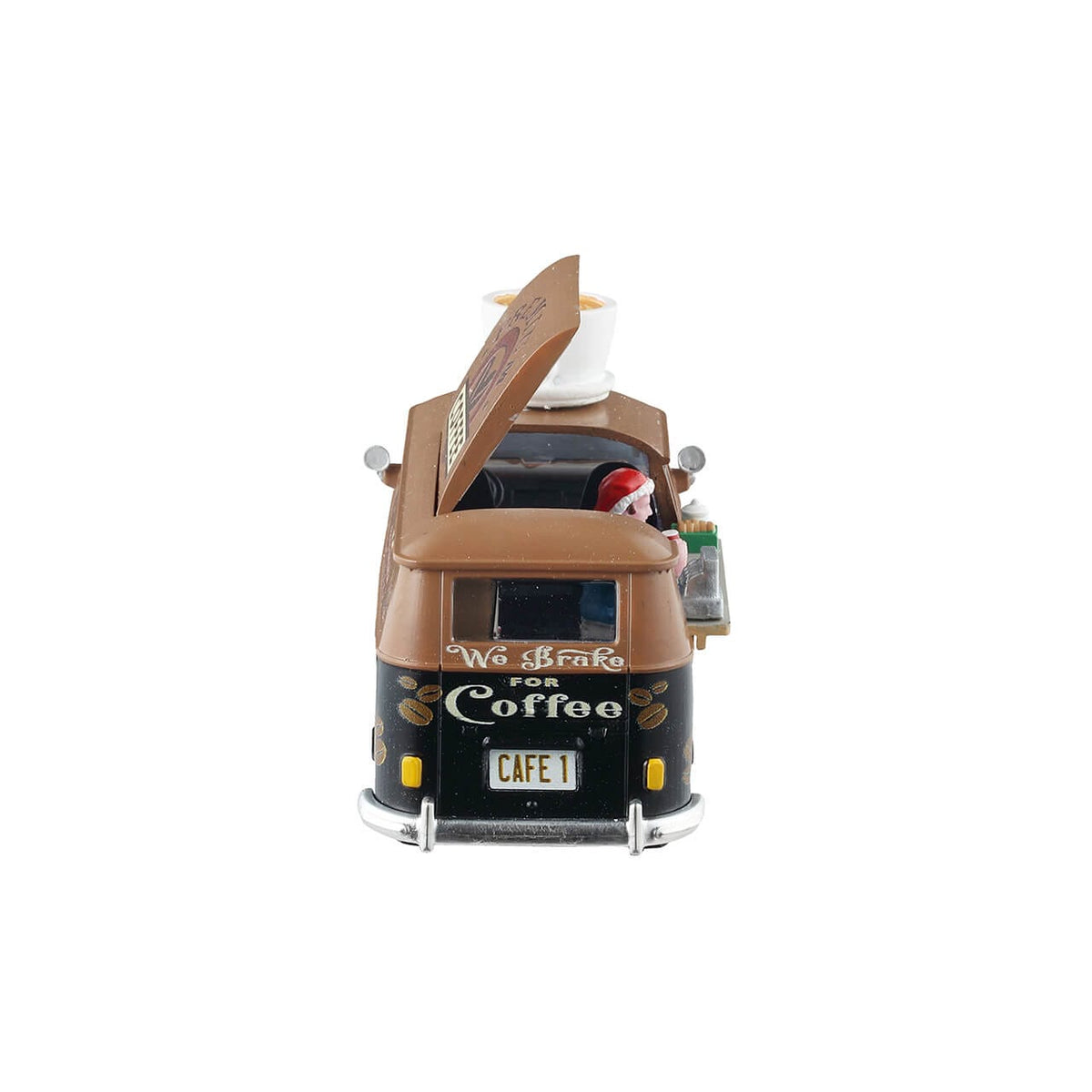 Lemax Rolling Roasters Coffee, rear view – SKU 53747