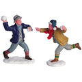 Lemax Snowball Fun, Set of 2 village figurines