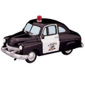 Lemax Police Squad Car, front angle – SKU 84833