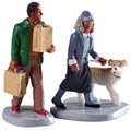 Lemax Happy to Help, Set of 2 village figurines