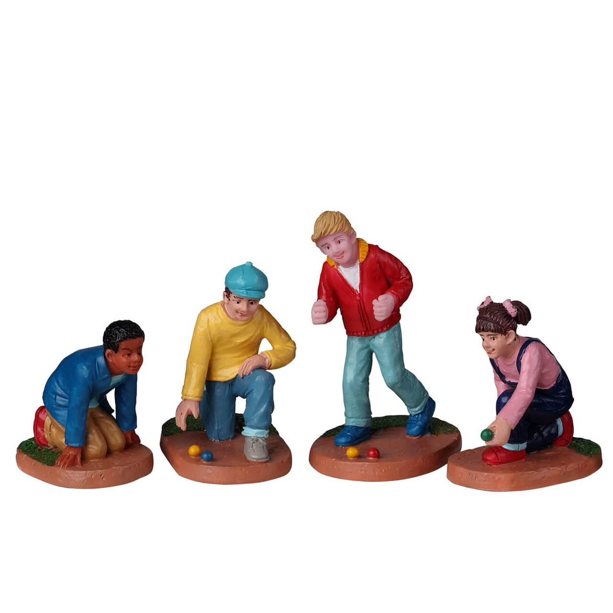 Marbles Champ, Set Of 4 by Lemax – Caddington – view 1