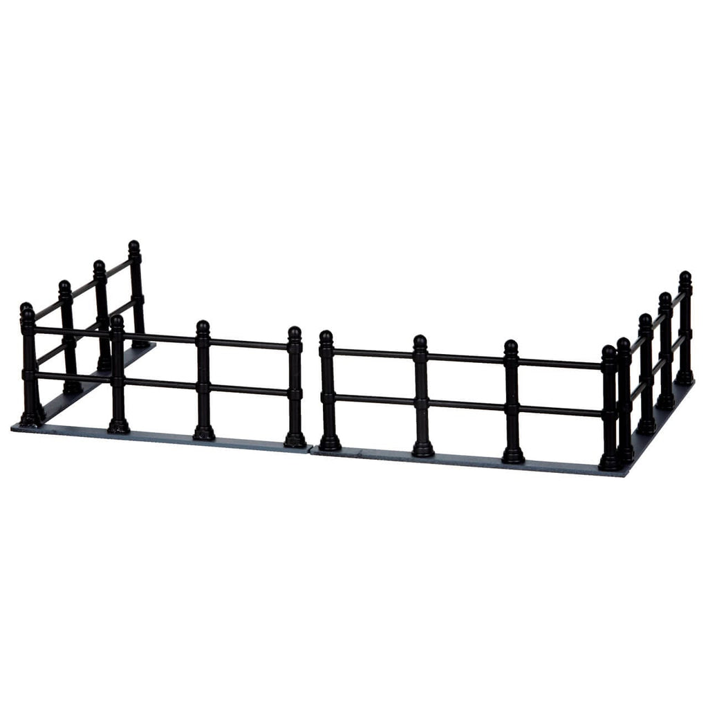 Canal Fence Set Of 4 by Lemax – Caddington – view 2