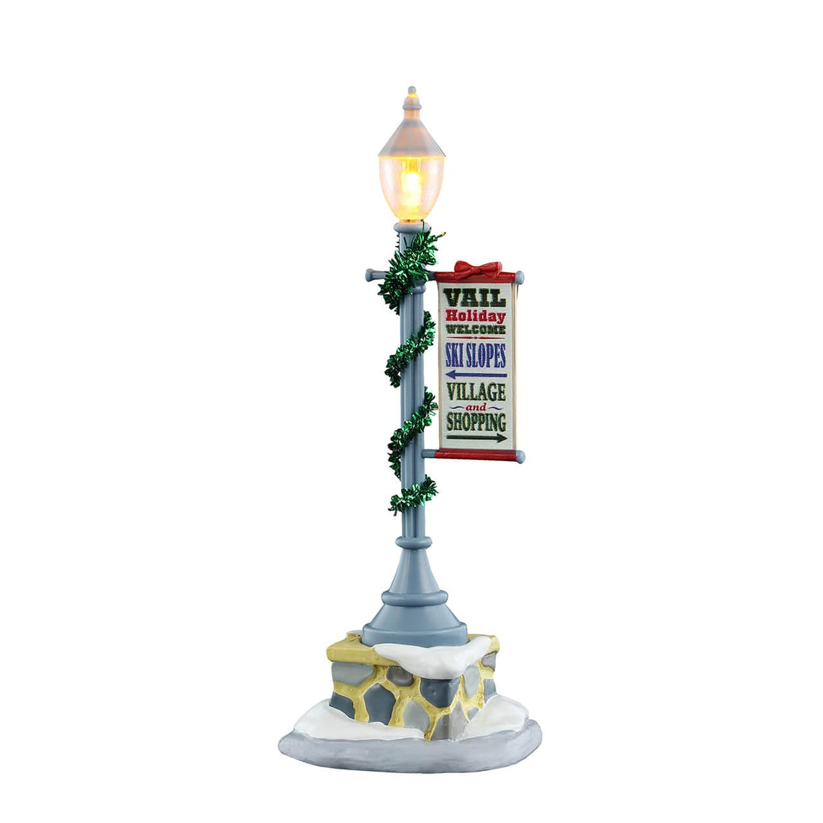 Vail Lamp Post by Lemax – Vail Village – view 1