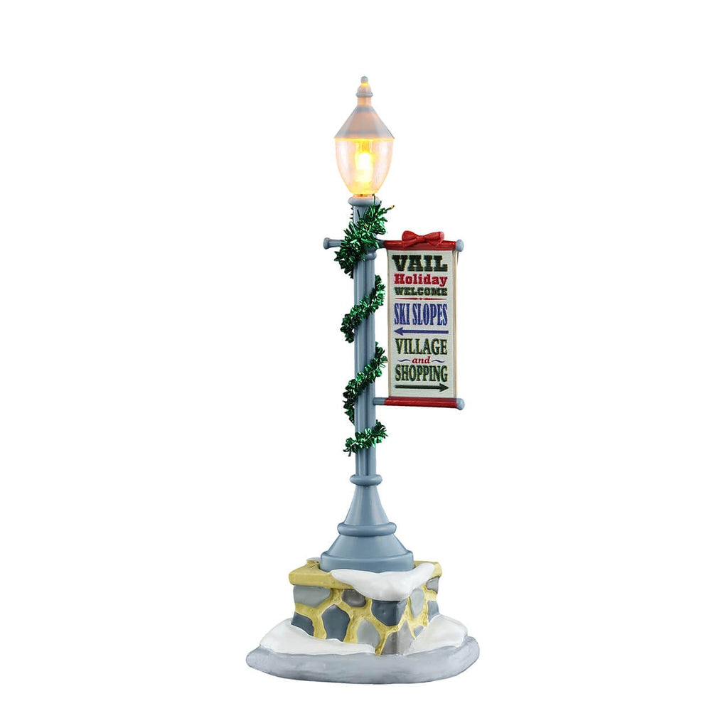 Vail Lamp Post by Lemax – Vail Village – view 2