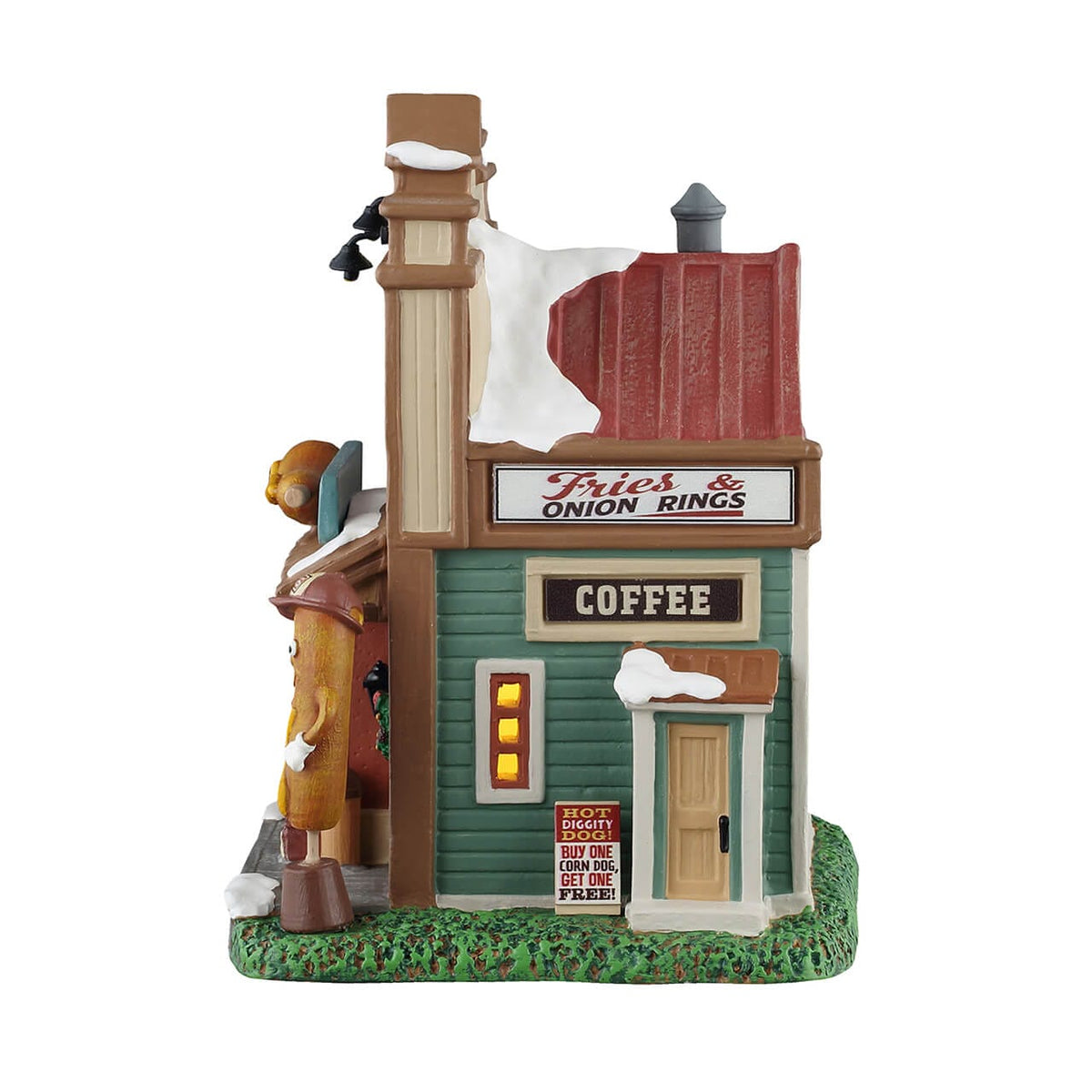 Doggie On A Stick Corn Dogs by Lemax – Harvest Crossing – view 2