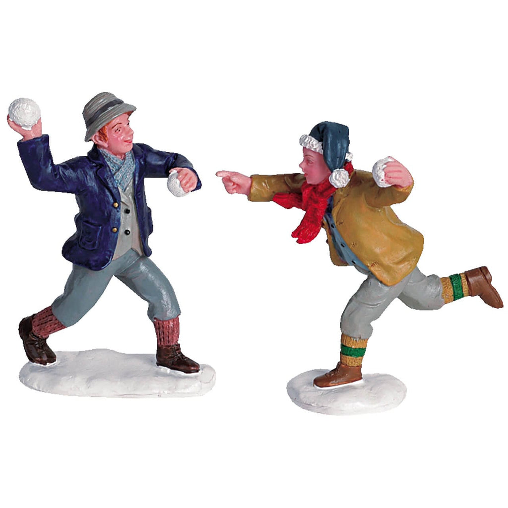 Snowball Fun, Set Of 2 by Lemax – Caddington – view 2