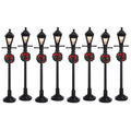 Gas Lantern Street Lamp, Set Of 8 by Lemax – General Products – view 1