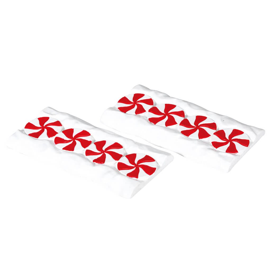 Candy Cane Lane, Straight, Set Of 2 by Lemax – Sugar n Spice – view 1