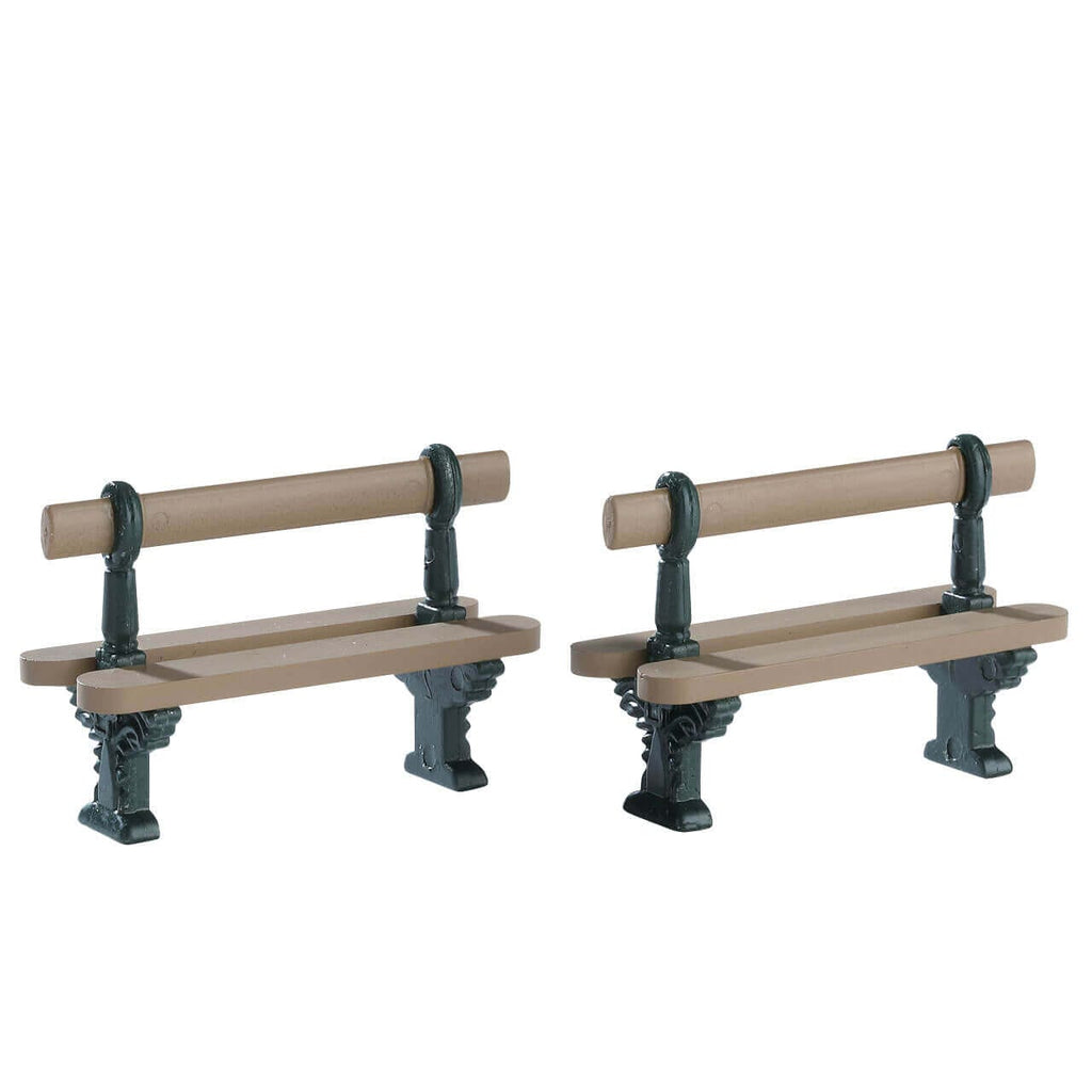 Double Seated Bench, Set Of 2 by Lemax – General Products – view 2