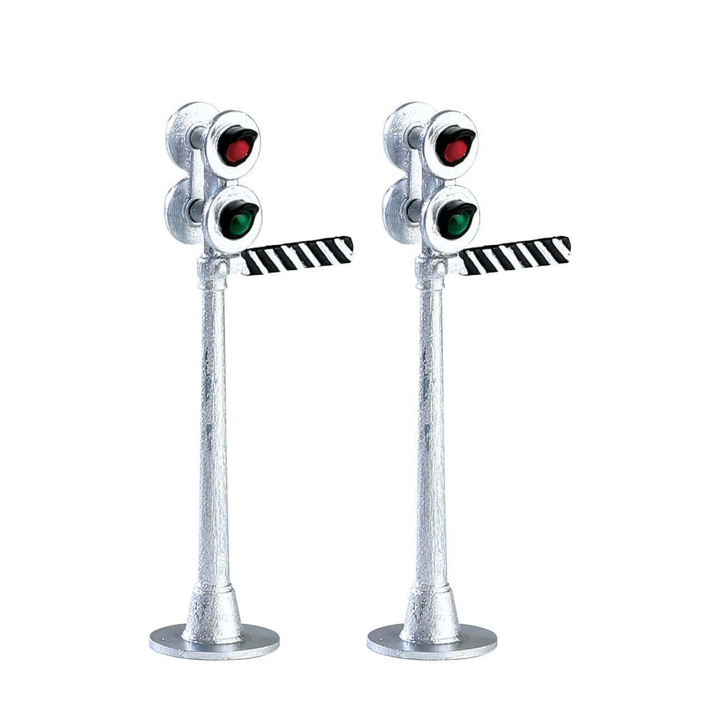 Railway Signal Light, Set Of 2 by Lemax – General Products – view 2