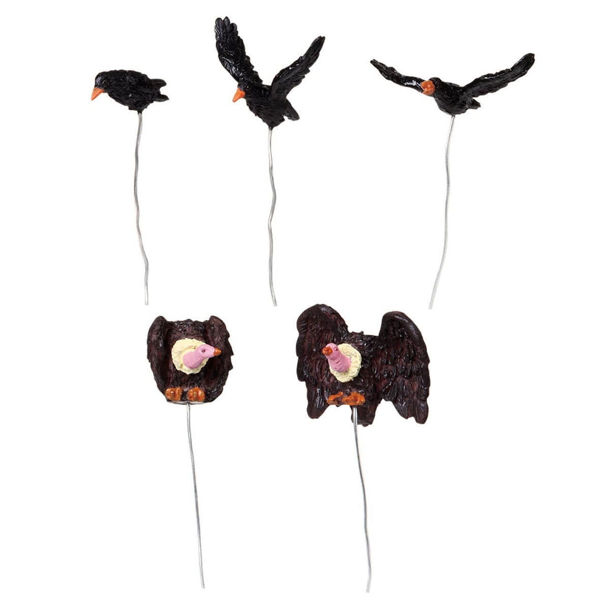 Assorted Birds, Set Of 5 by Lemax – Spooky Town – view 2