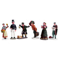 Townsfolk Figurines, Set Of 6 by Lemax – Caddington – view 1