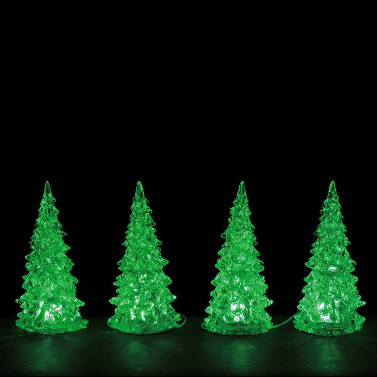 Crystal Lighted Tree, 3 Color Changeable, Small by Lemax – General Products – view 1