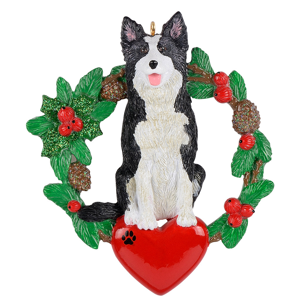 Maxora Border Collie Personalised Ornament – SKU PR293