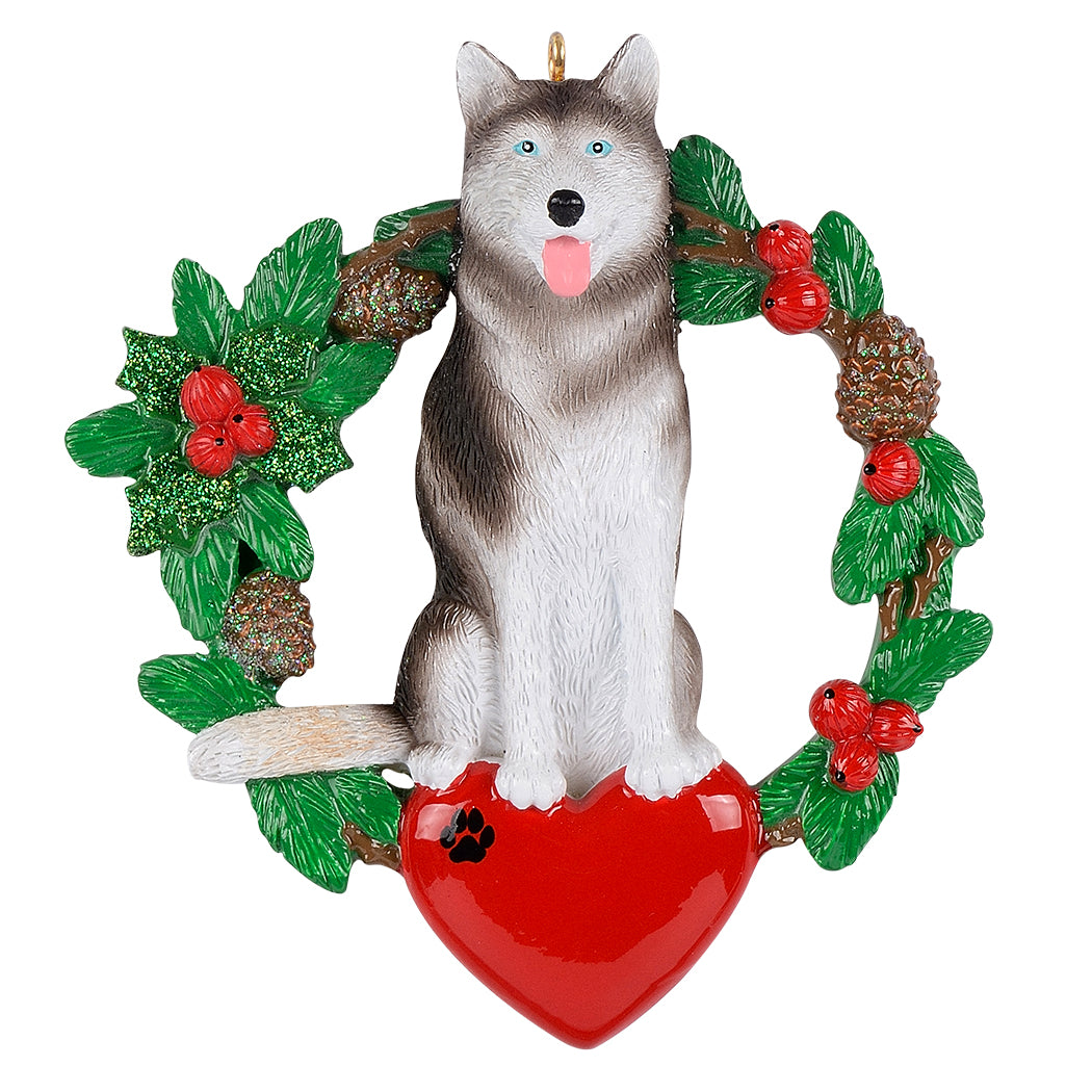 Maxora Siberian Husky Personalised Ornament – SKU PR297