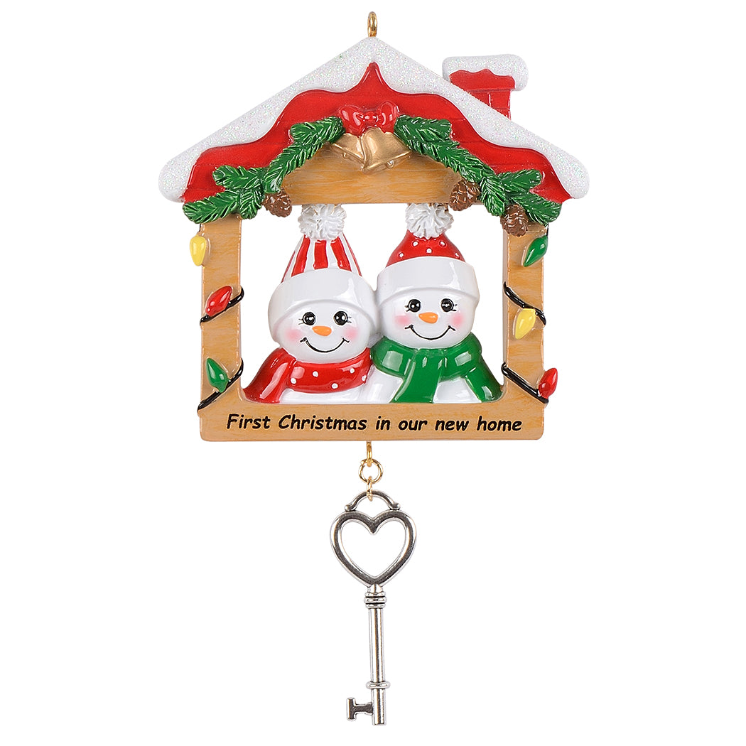 Maxora First Christmas in Our New Home Couple Ornament – SKU PR316-2