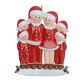 Maxora Pajama Family of 6 Personalised Ornament – SKU PR852-6