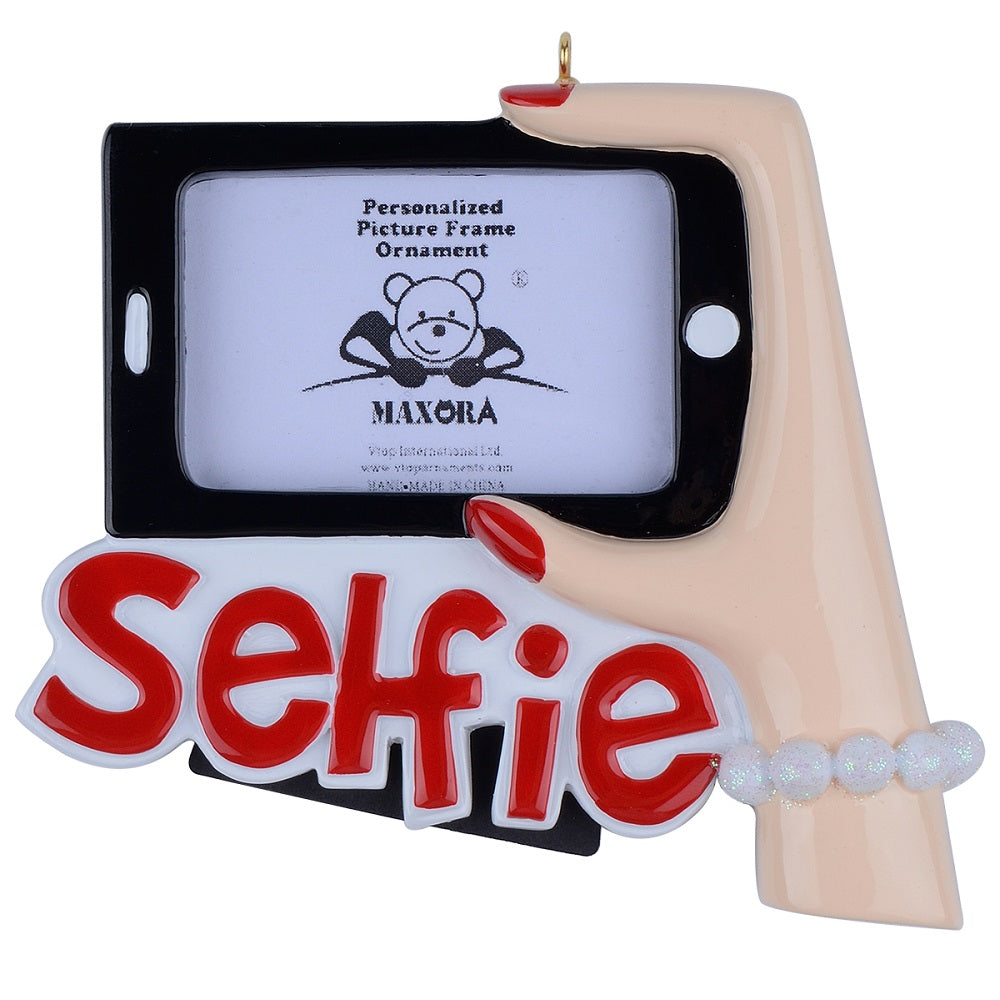 Maxora Selfie Photo Frame Personalised Ornament – SKU PR909