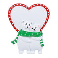 Maxora Polar Bear Family of 2 Personalised Ornament – SKU PRT201-2