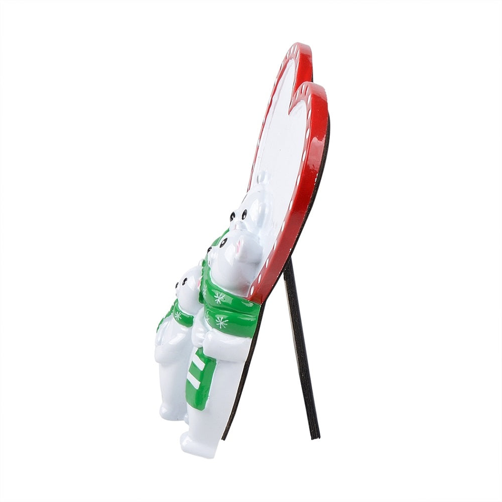Maxora Polar Bear Family of 3 Personalised Ornament – SKU PRT201-3