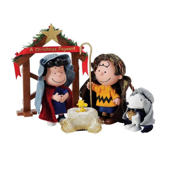 Possible Dreams Peanuts Christmas Pageant five-piece set, SKU 6010198