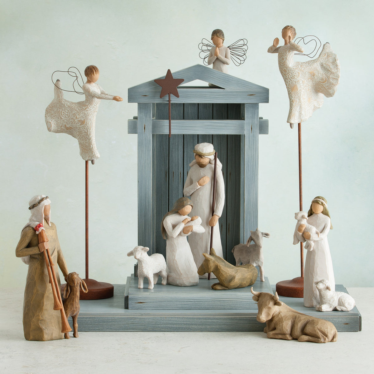Willow Tree Nativity six-piece set, SKU 26005, alternate view 4