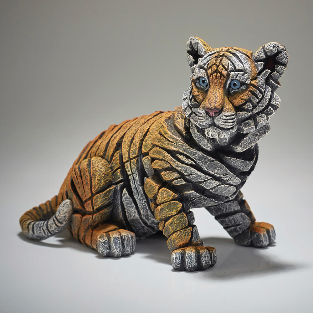Edge Sculpture Tiger Cub Figure alternate view 3 - SKU EE6005339