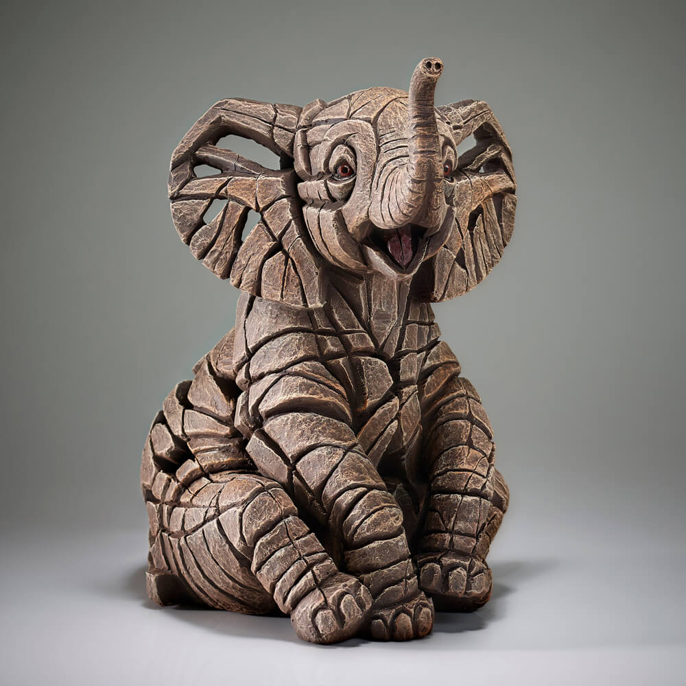 Edge Sculpture Elephant Calf Figure Small SKU EE6008137 alternate view 2
