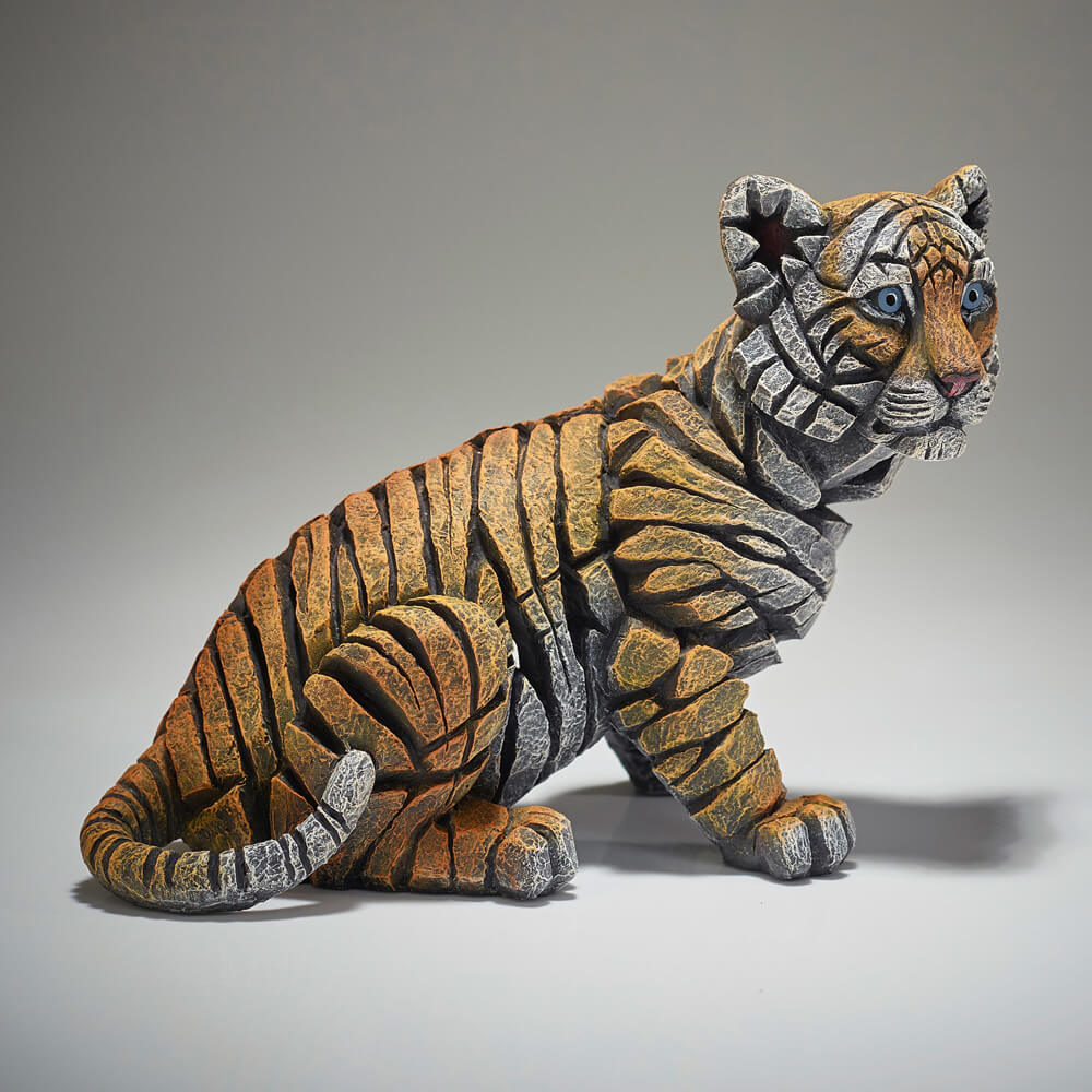 Edge Sculpture Tiger Cub Figure alternate view 4 - SKU EE6005339