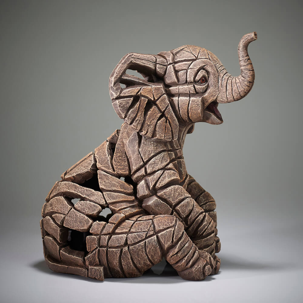 Edge Sculpture Elephant Calf Figure Small SKU EE6008137 alternate view 4