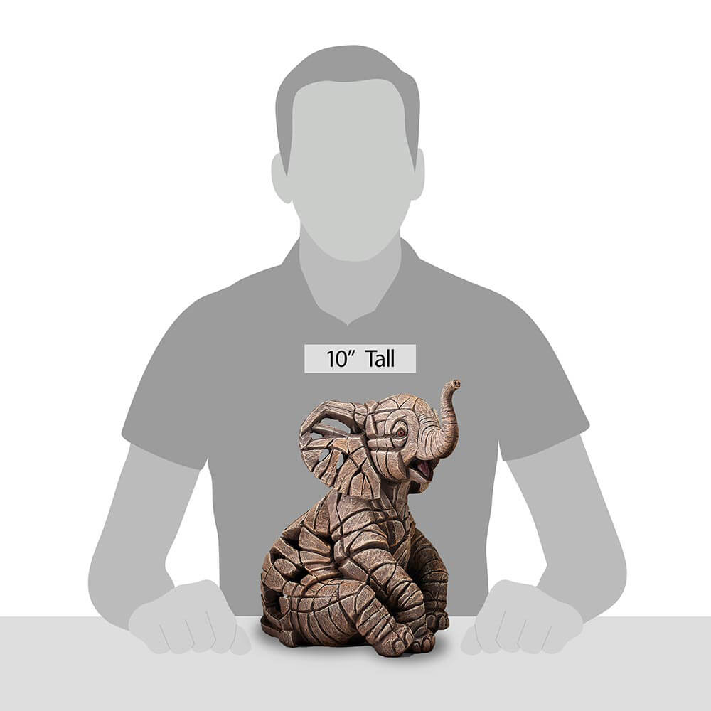 Edge Sculpture Elephant Calf Figure Small SKU EE6008137 alternate view