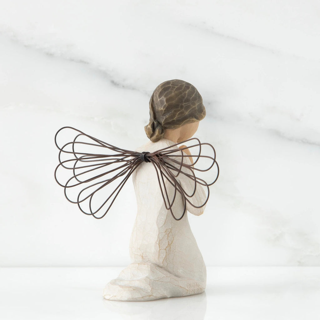 Willow Tree Angel of Prayer rear wing detail – SKU 26012